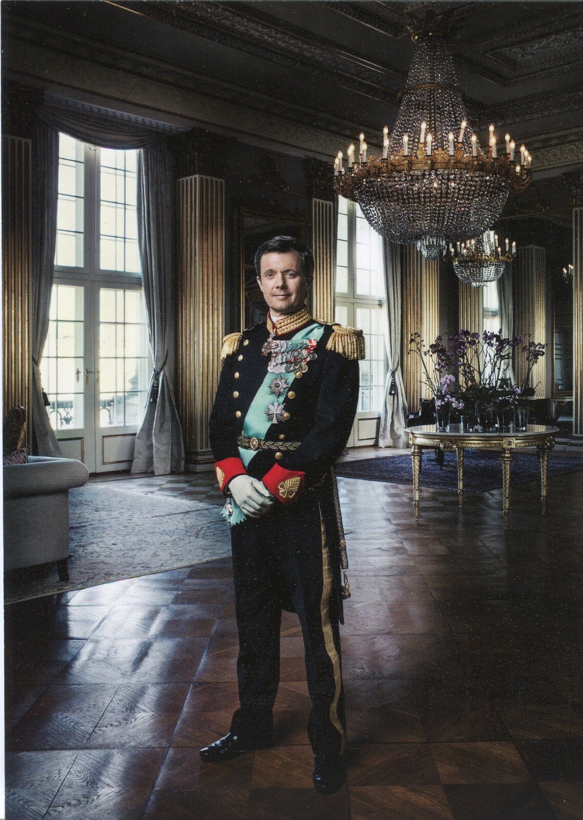 ~~~ ORIGINAL~~ POSTCARD ~~~ King Frederik of Denmark