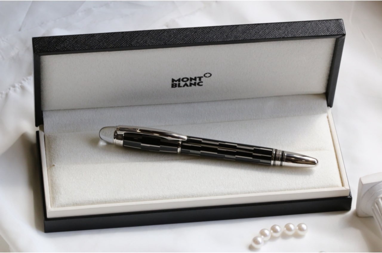 Montblanc StarWalker Mystery Black Rollerball Pen NIB New Authentic