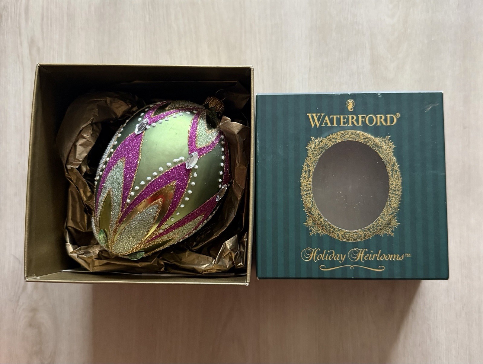 Waterford Christmas Ornament Limited Holiday Heirlooms