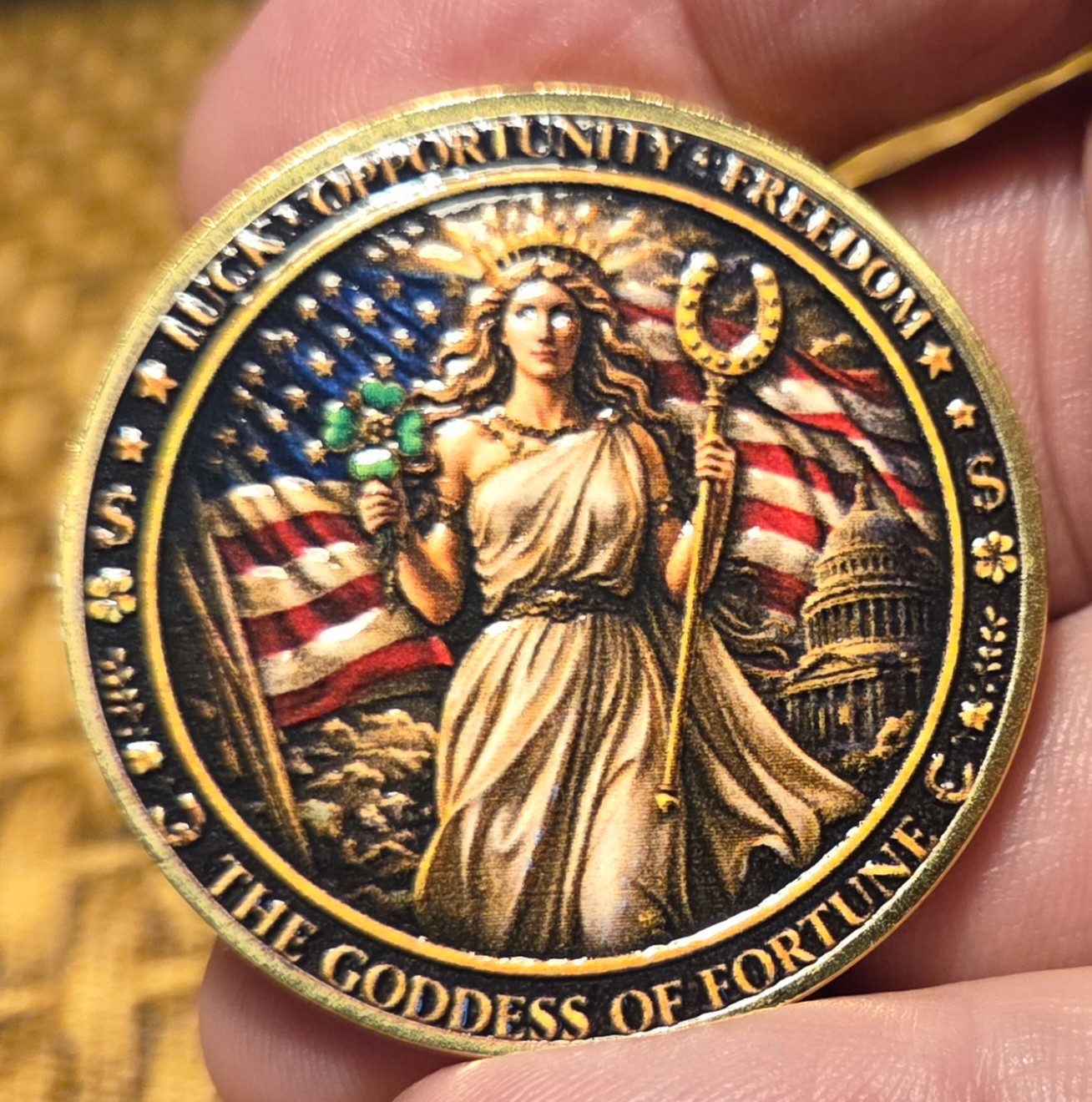 AMERICANA CHALLENGE COIN \ AMERICANA CHALLENGE COIN \