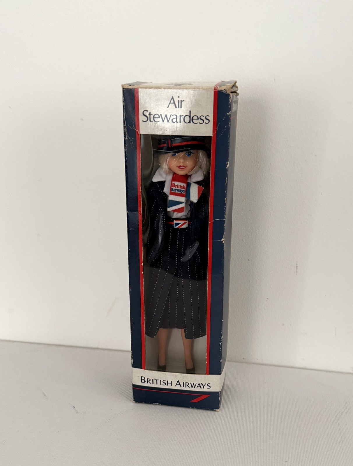 Vintage British Airways Air Stewardess Doll 7\
