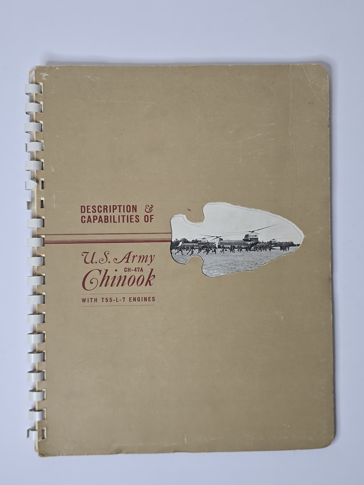 Boeing Vertol CH-47A Chinook Capabilities Manual April 1963 T55-L-7 Proprietary