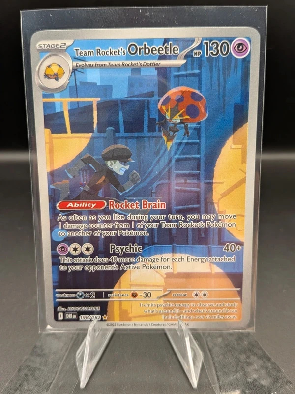Team Rocket's Orbeetle 198/182 - Pokémon Destined Rivals Team Rocket's Orbeetle 198/182 - Pokémon Destined Rivals