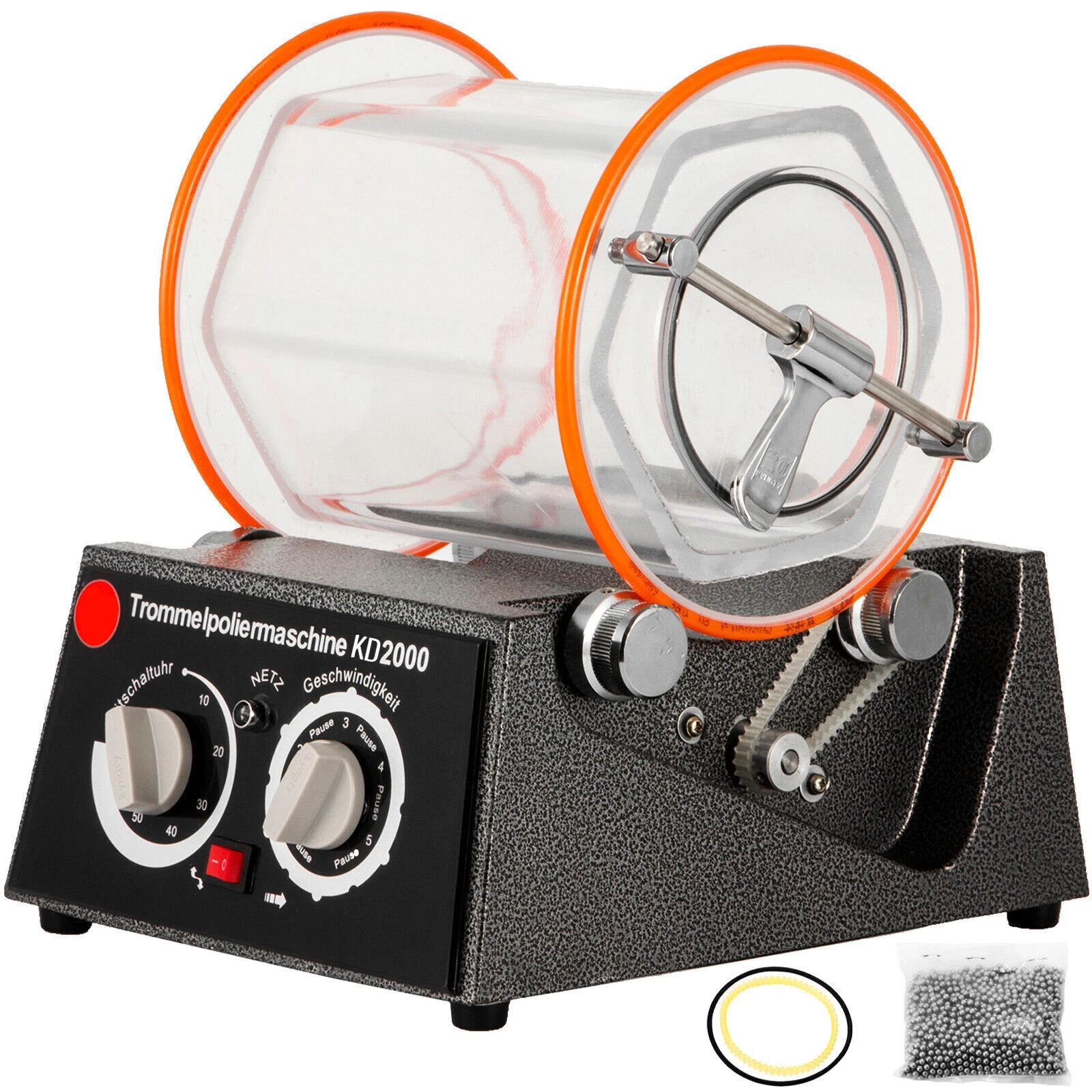 VEVOR 5Kg Rotary Tumbler Surface Polisher Jewelry Rock Polishing Finishing Tool VEVOR 5Kg Rotary Tumbler Surface Polisher Jewelry Rock Polishing Finishing Tool
