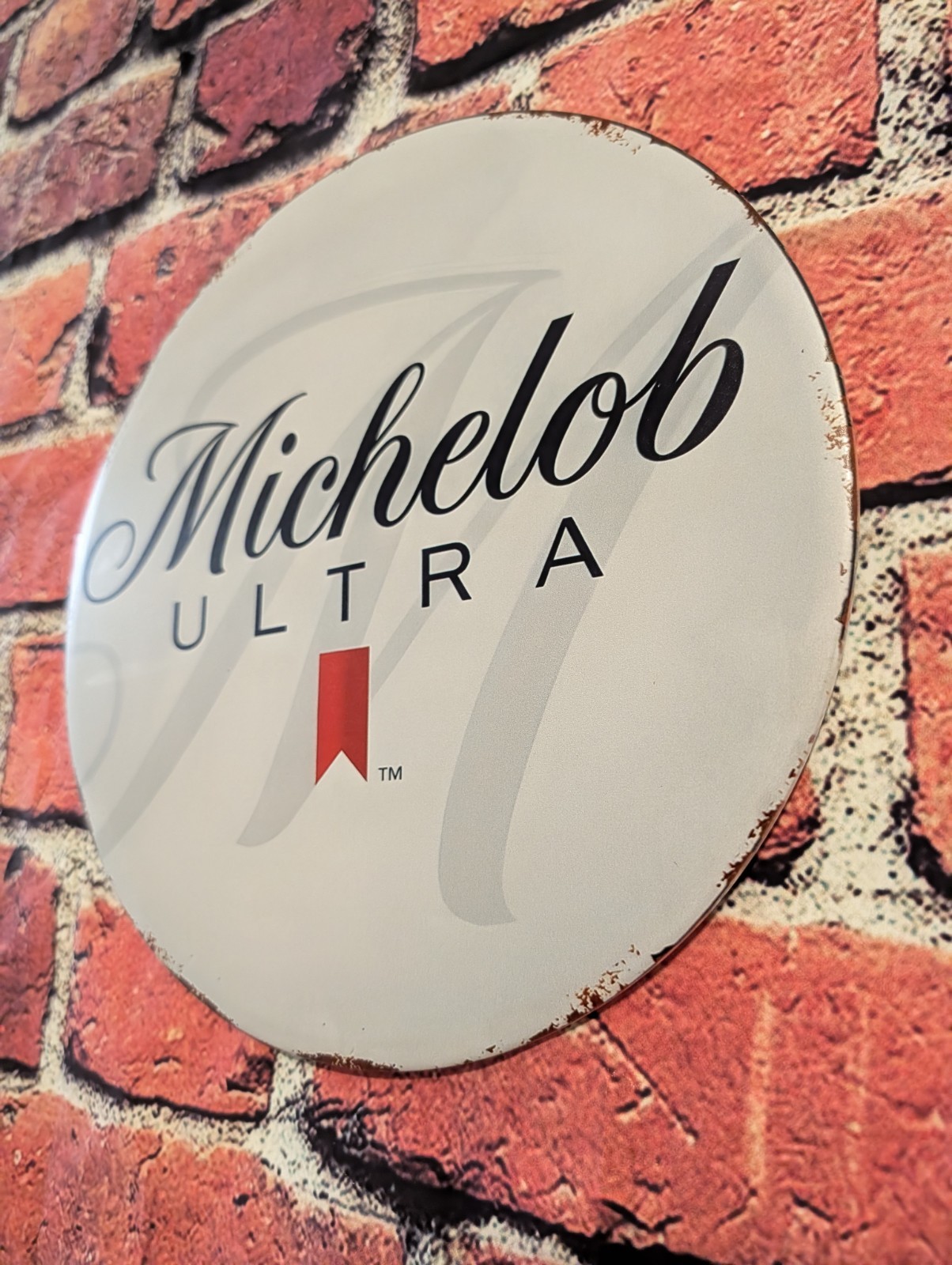 Michelob Ultra Beer Metal Sign | 12 Michelob Ultra Beer Metal Sign | 12