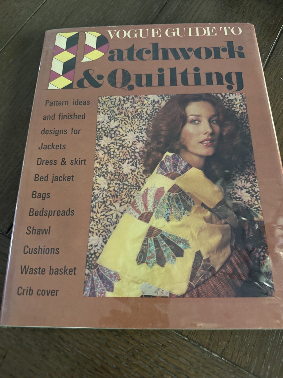 Vintage 1973 Vogue Guide To Patchwork And Quilting Hardcover Book Great Britain Vintage 1973 Vogue Guide To Patchwork And Quilting Hardcover Book Great Britain