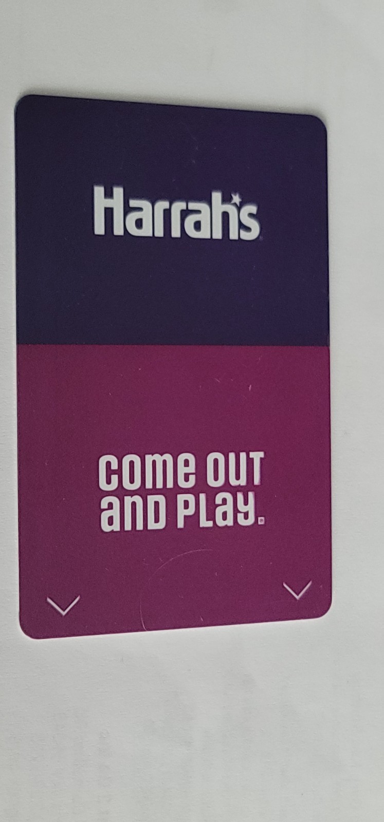 Harrah\'s Hotel & Casino Las Vegas Room Key Card