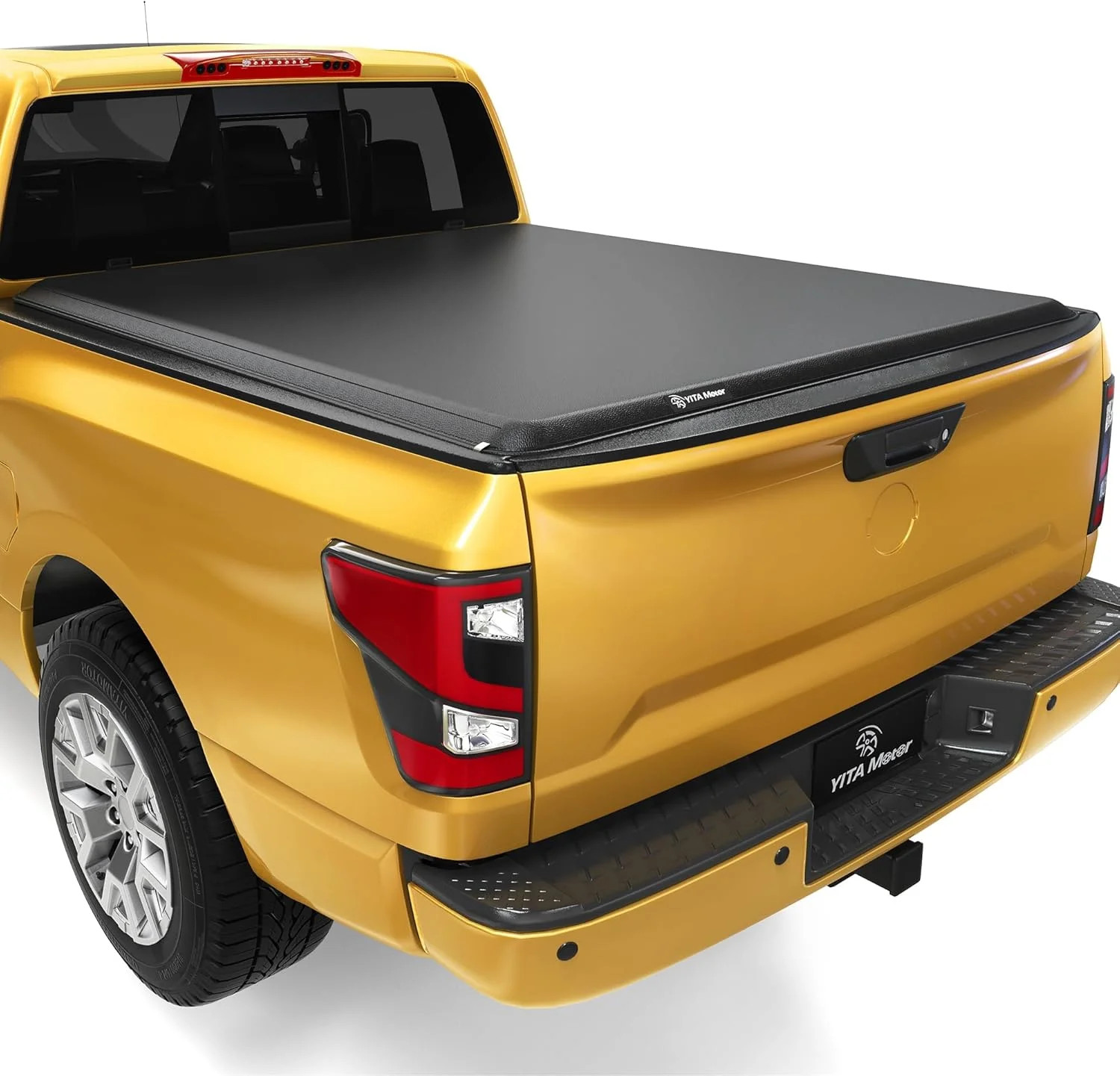 YITAMOTOR Soft Roll Up Truck Bed Tonneau Cover Compatible with 2005-2026 Nissan