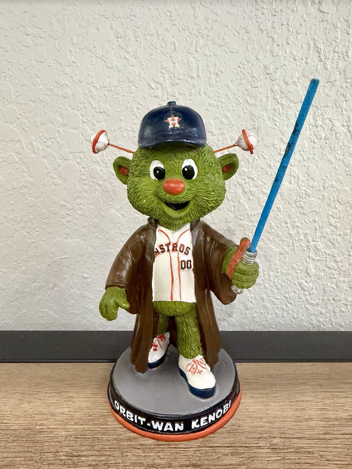 Houston Astros Orbit Wan Kenobi Star Wars Bobblehead