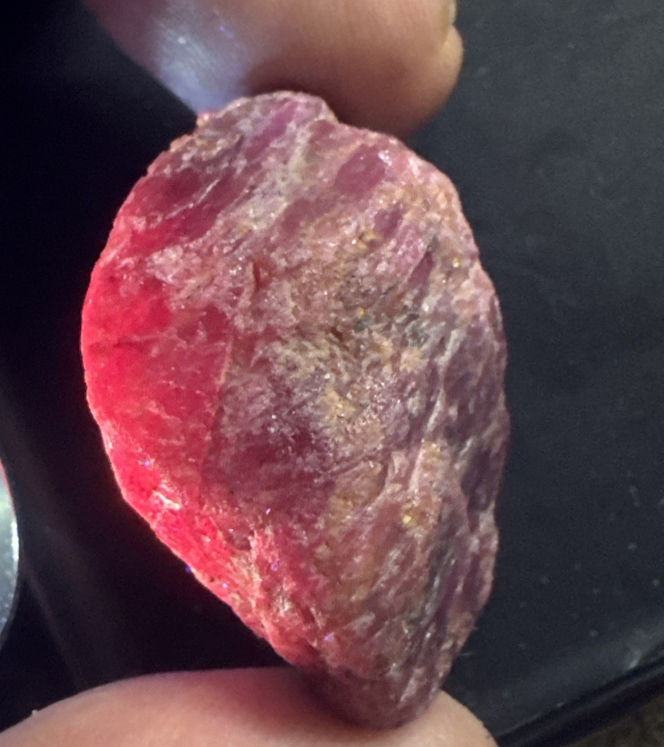 Natural Red Corundum Ruby Crystal Raw Rough Specimen healing  140 cts US Seller