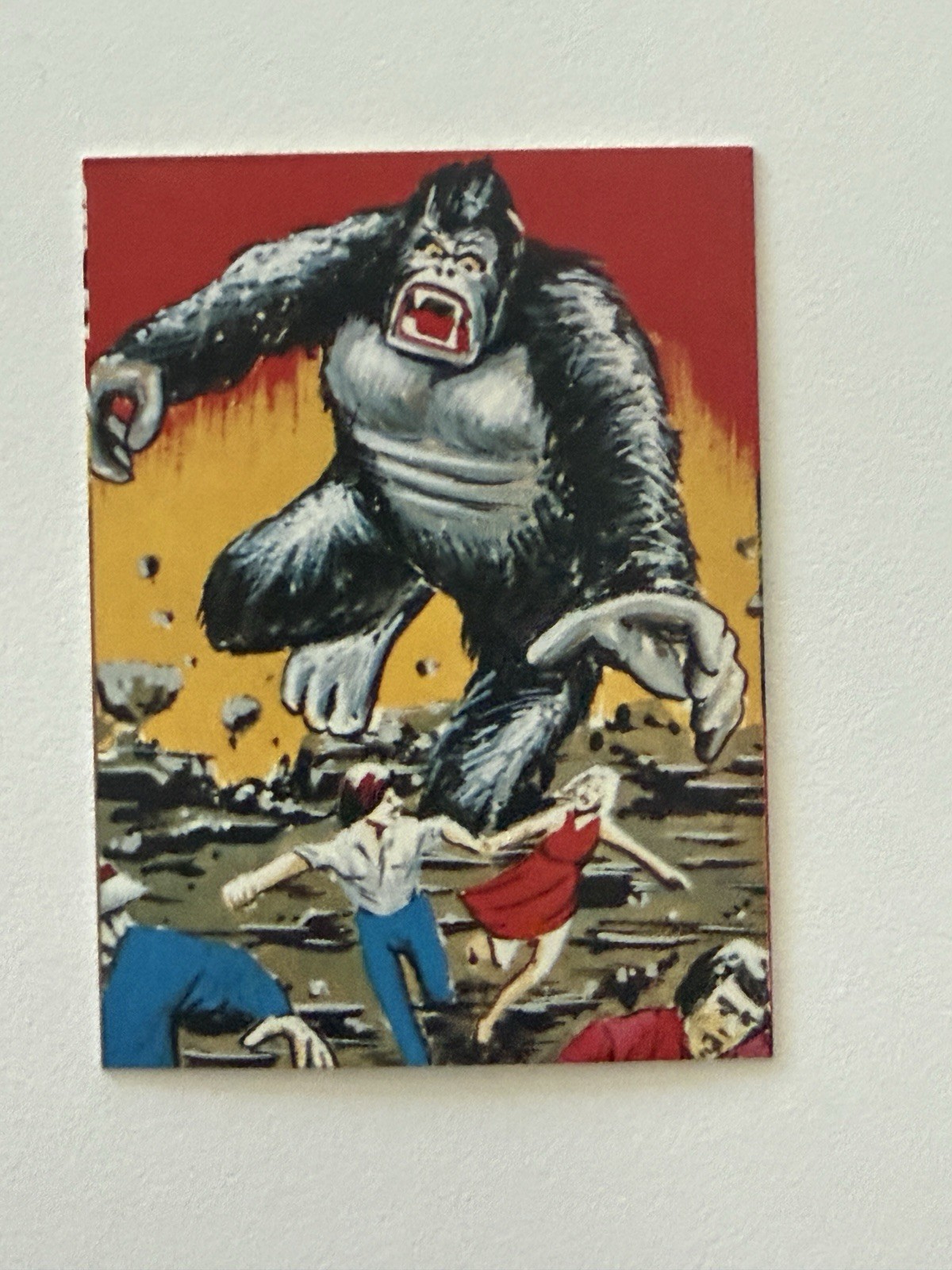 King Kong #22 Vintage 1976 Yamakatsu Japanese Mini Card *EX - NM* King Kong #22 Vintage 1976 Yamakatsu Japanese Mini Card *EX - NM*