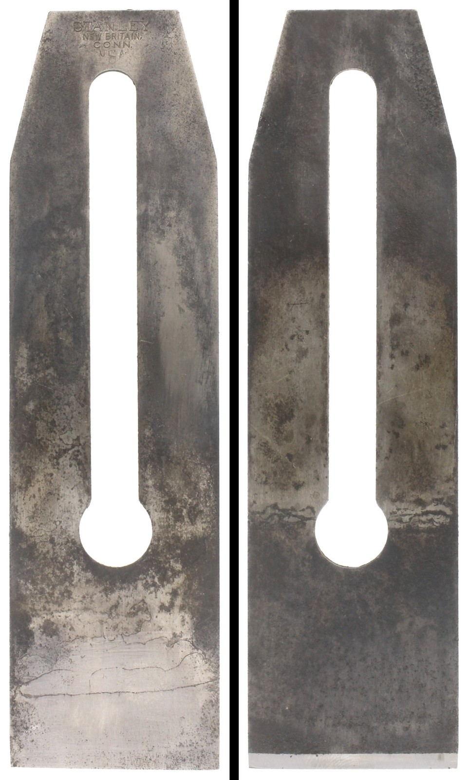 Cutting Iron for Stanley No. 4, 5, 24, 26, 35 Planes- V T.M. - 2 Cutting Iron for Stanley No. 4, 5, 24, 26, 35 Planes- V T.M. - 2