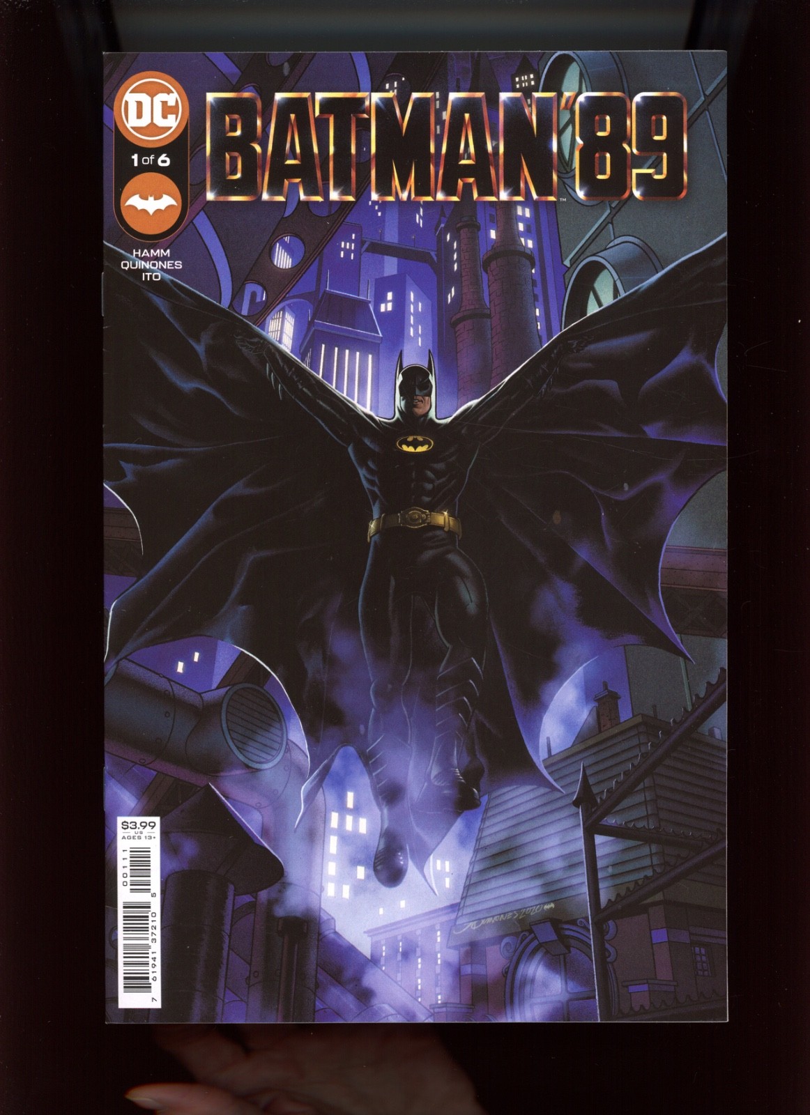 2021 DC Comics, Batman '89 #1A main cvr, Key, 1st Drake Winston/Robin, NM, BX52 2021 DC Comics, Batman '89 #1A main cvr, Key, 1st Drake Winston/Robin, NM, BX52