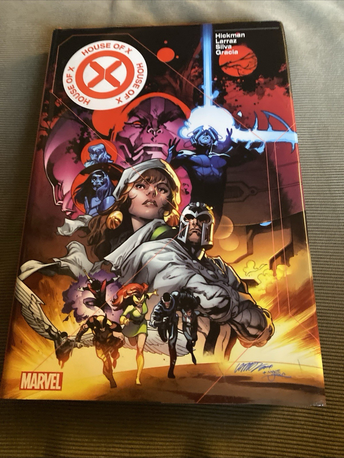 Marvel X-Men House of X Powers of X Graphic Novel Comic Hardcover Marvel X-Men House of X Powers of X Graphic Novel Comic Hardcover