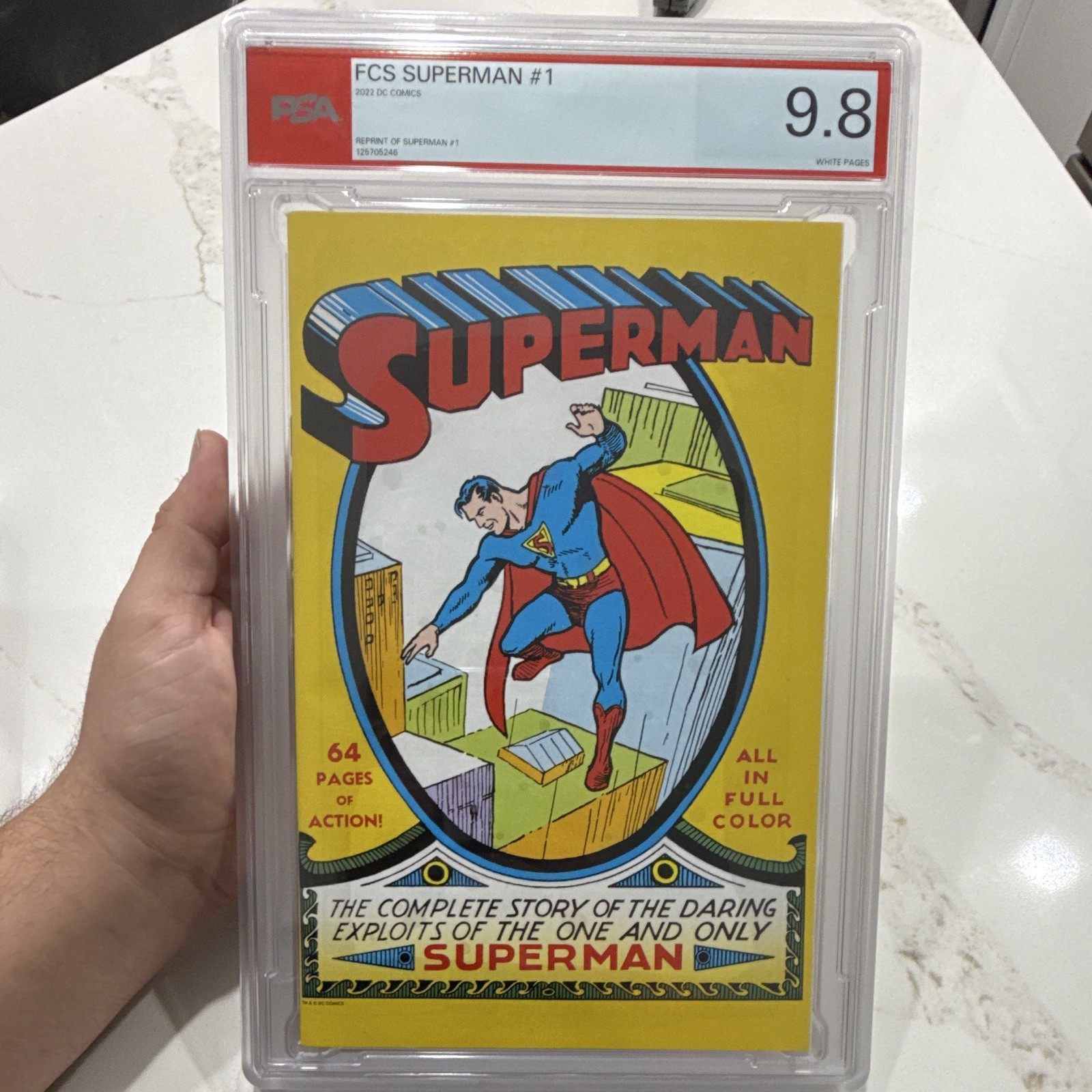 FCS Superman 1 2023 9.8 PSA