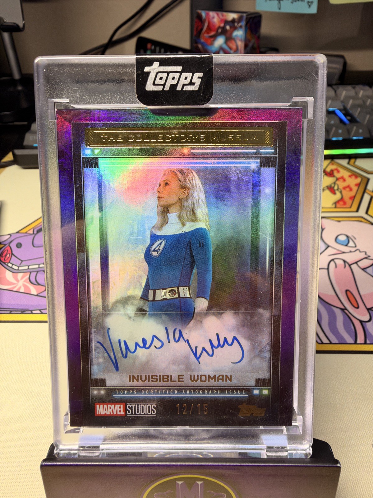 2025 Topps Marvel the Collector Vanessa Kirby Invisible Woman Auto 12/15