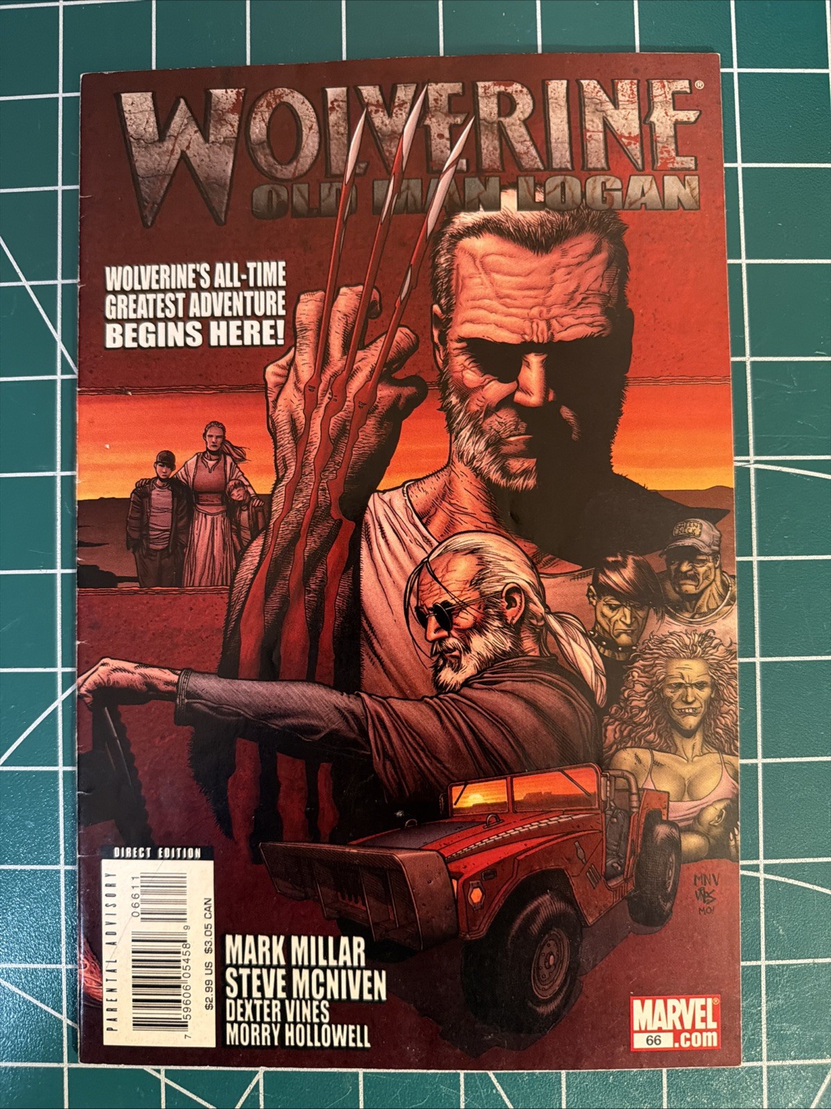 Wolverine #66 Key 1st Old Man Logan Mark Millar Steve McNiven VF- Wolverine #66 Key 1st Old Man Logan Mark Millar Steve McNiven VF-