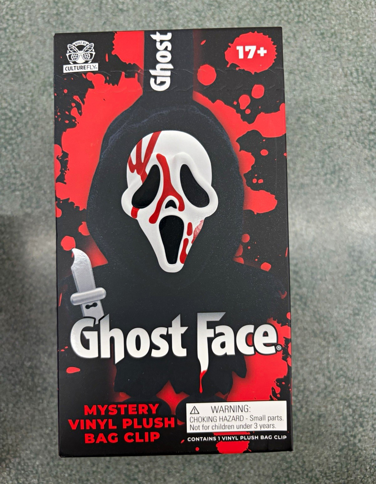 Ghost Face Mystery Vinyl Plush Bag Clip Blind Box Sealed IN HAND