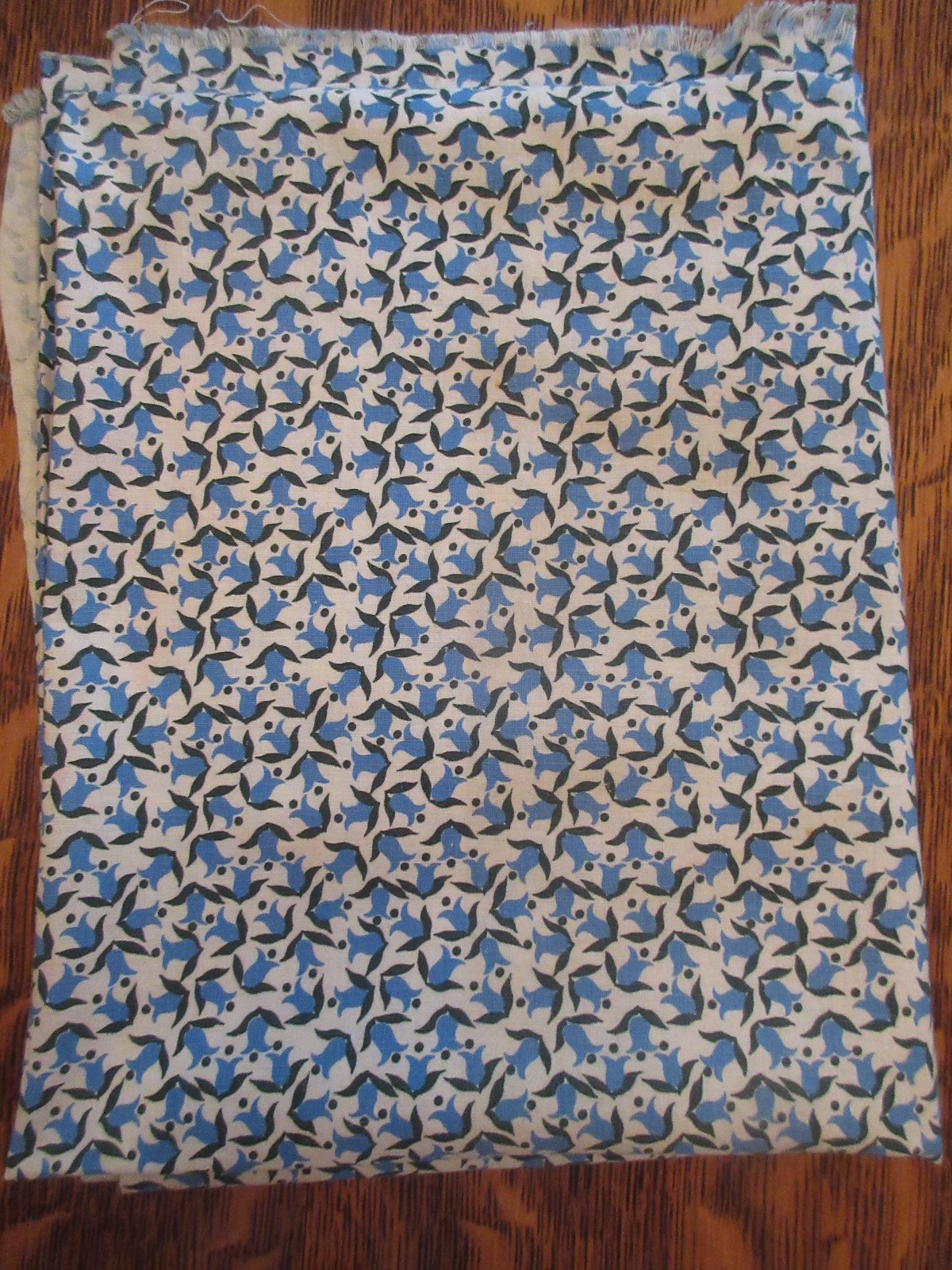 Vintage 1930s-40s Whole Feed Sack Material - 36