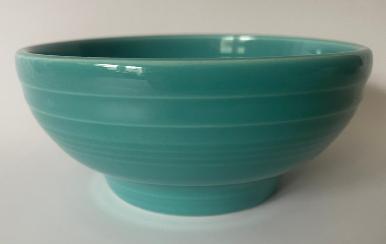 Fiesta Turquoise Blue Small Footed Rice Bowl 14 Oz Retired Dillards Exclusive
