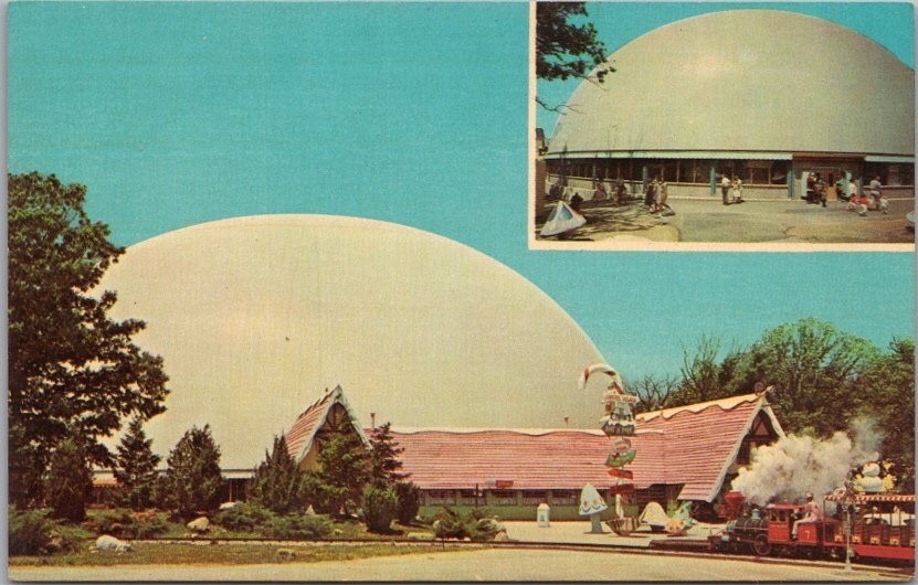 c1960s SANTA\'S VILLAGE Dundee, Illinois Postcard \