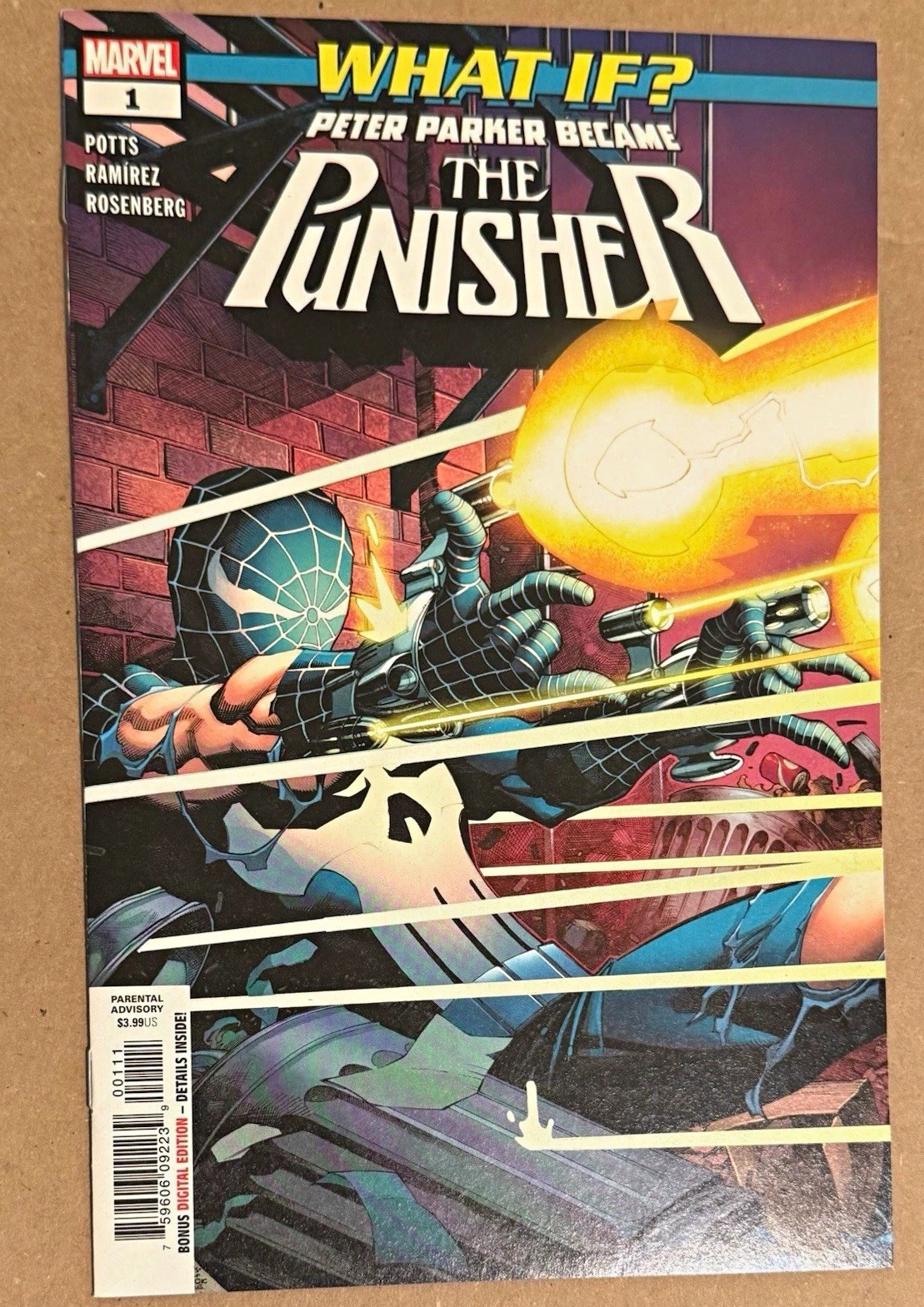 Marvel What If? Peter Parker Became The Punisher #1 Spider-Man 