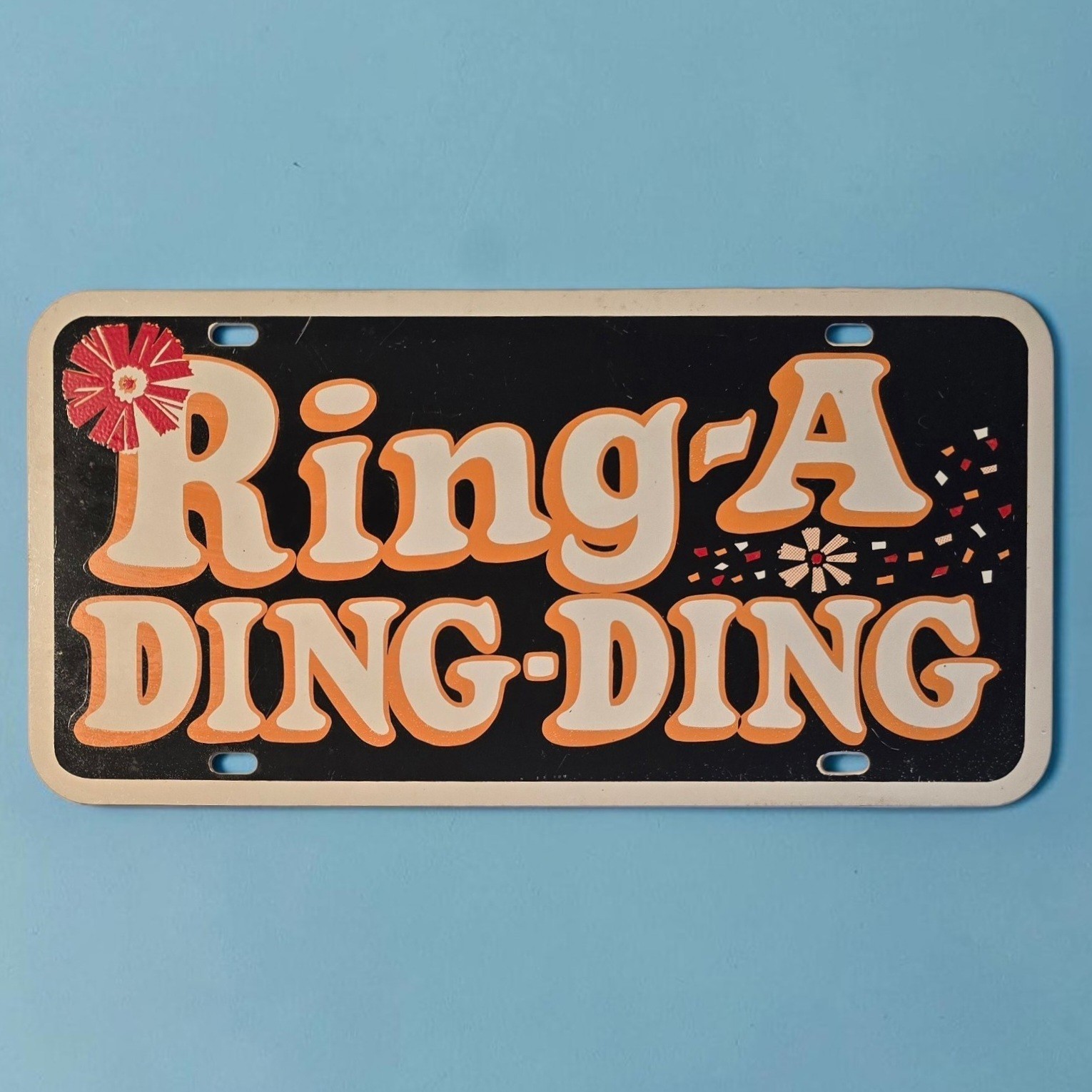Vintage Stegmaier Ring-a-Ding-Ding Beer License Plate Wilkes-Barre PA Brewery Vintage Stegmaier Ring-a-Ding-Ding Beer License Plate Wilkes-Barre PA Brewery