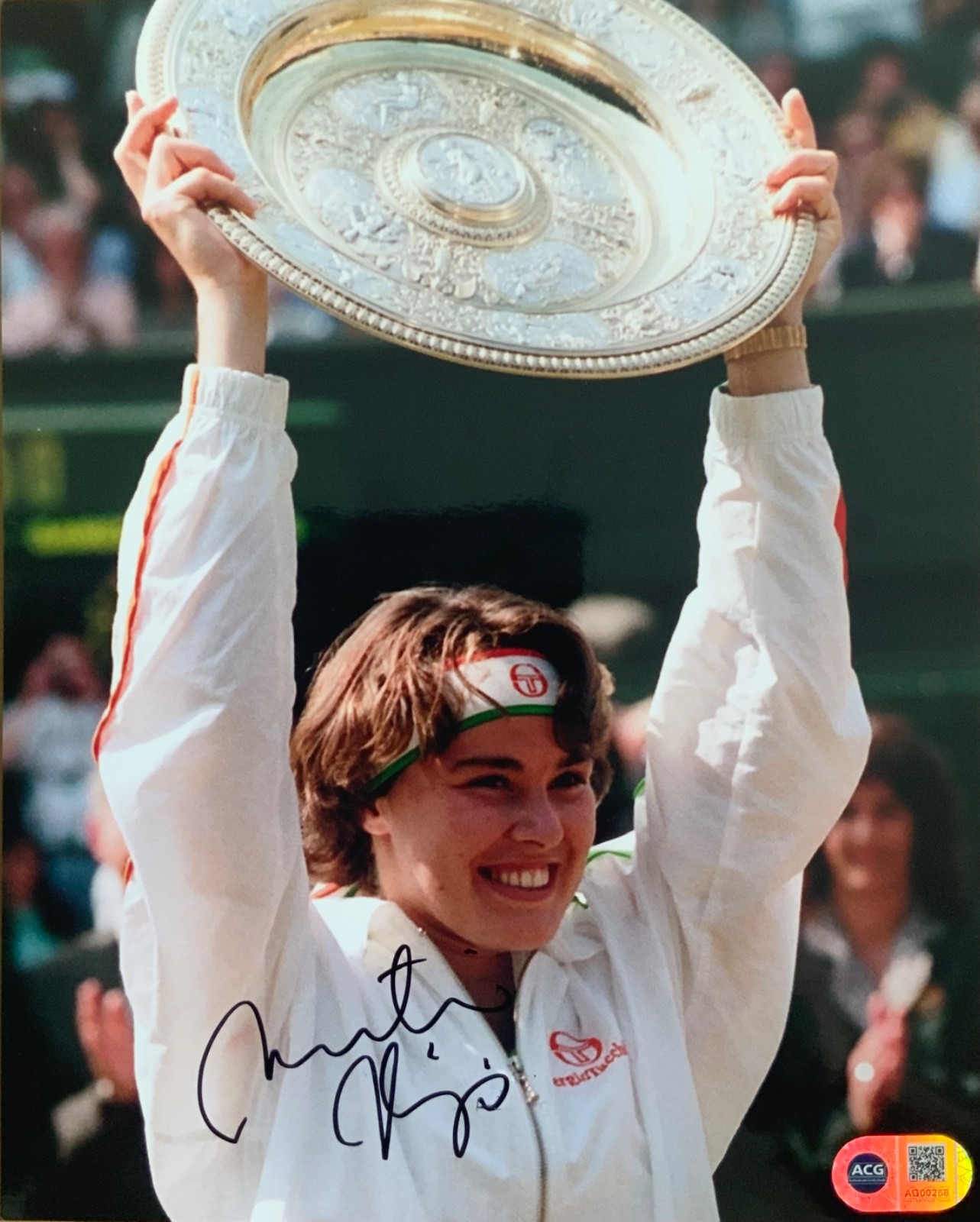 Martina Hingis signed 10x8 photo RACC Trusted Seller ACGCert