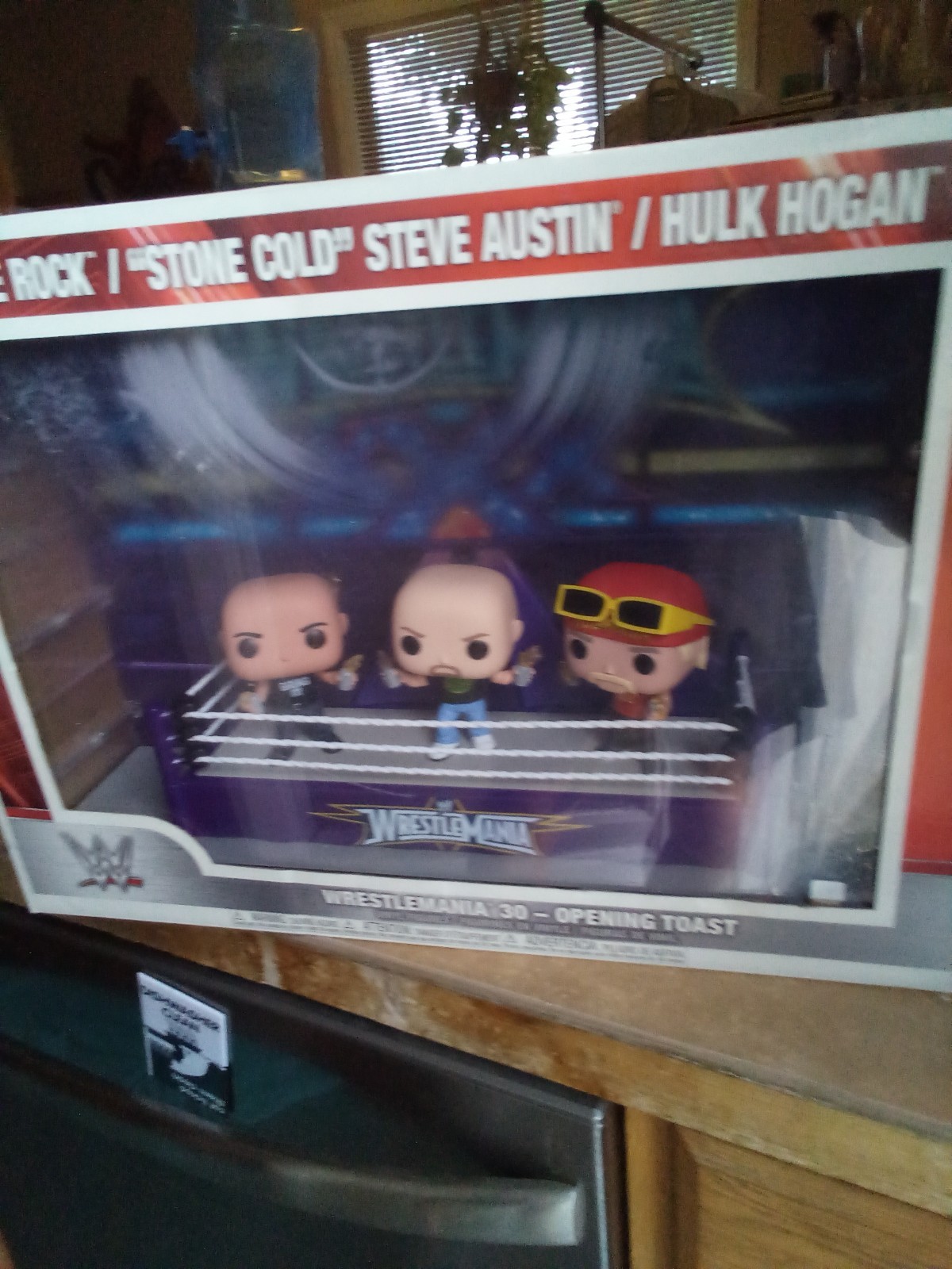 WWE WrestleMania 30 Opening Toast Deluxe Funko Pop Vinyl Moment #05 New