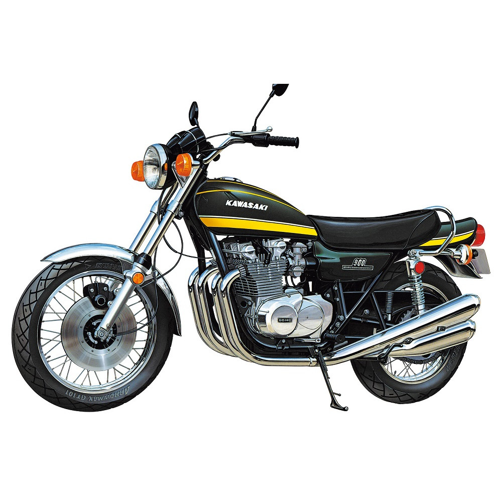 Aoshima: 1/12 Kawasaki Z1A 900 Super4 \'74 Scale Model Kit #31 Brand New in Box