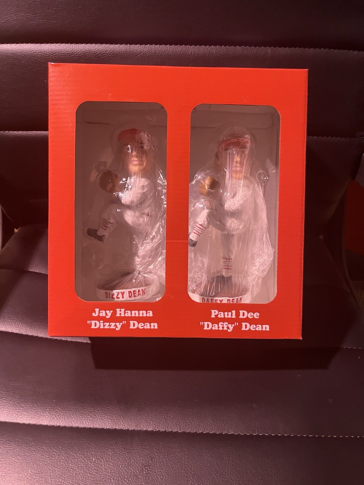 Jay Hanna 'Dizzy' Dean & Paul Dee 'Daffy' Dean. St Louis Cardinals Bobbleheads. 