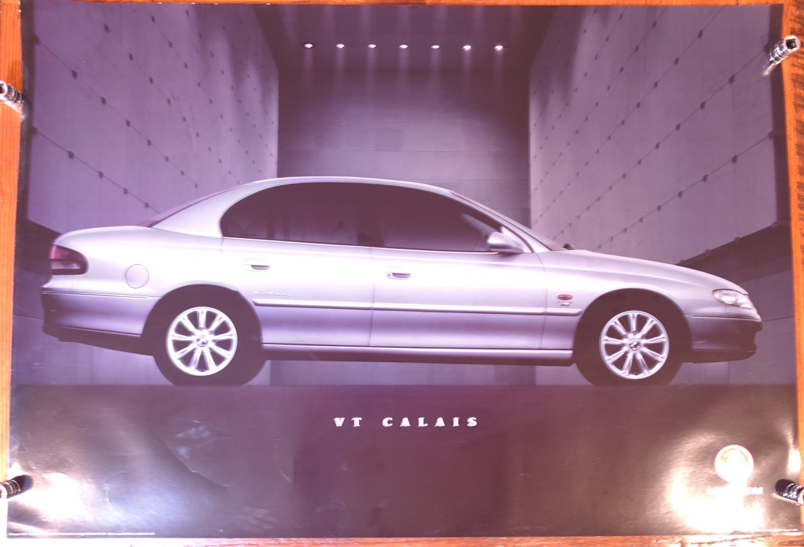 1997 Holden VT Calais Original Dealer Poster 1000x700mm Commodore GMH 1997 Holden VT Calais Original Dealer Poster 1000x700mm Commodore GMH