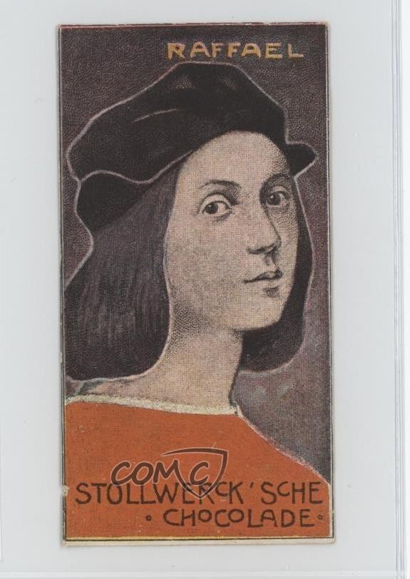 1899 Stollwerck Chocolates Album 3 Food Issue Raphael Sanzio da Urbino 15ia