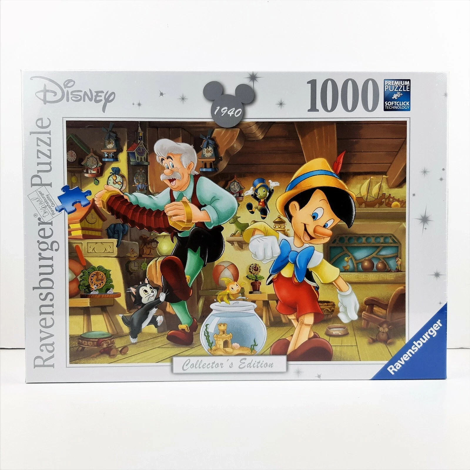 Ravensburger Disney PInocchio 1000 Piece Puzzle (BOX DAMAGED) Ravensburger Disney PInocchio 1000 Piece Puzzle (BOX DAMAGED)