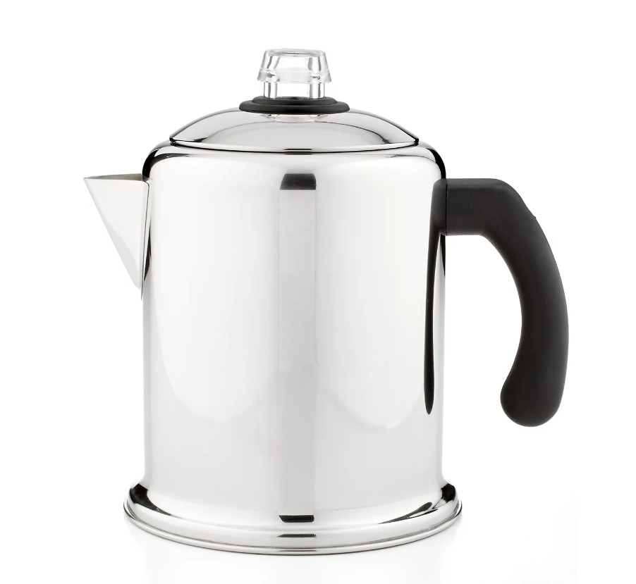 8-Cup Stainless Steel Yosemite Coffee Percolator 8-Cup Stainless Steel Yosemite Coffee Percolator