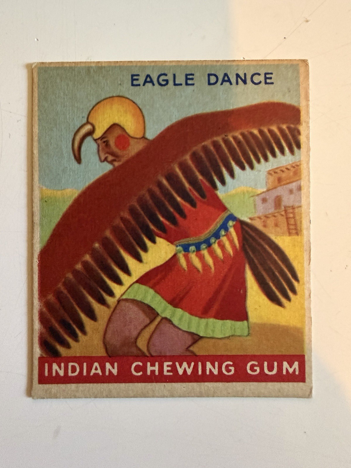 1947 Goudey Indian Gum #57 Eagle Dance Hopi R773 Vintage Non-Sports Card 1947 Goudey Indian Gum #57 Eagle Dance Hopi R773 Vintage Non-Sports Card