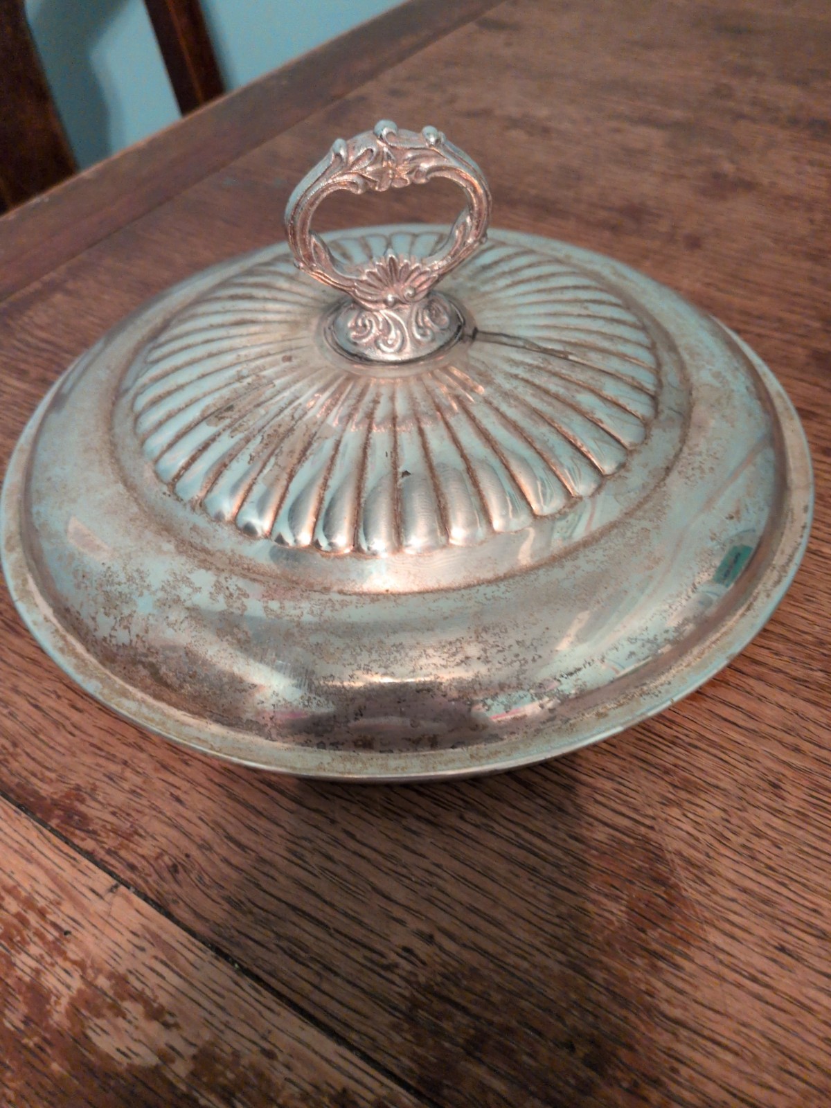 Sheridan Silver Co.  Lid Replacement Possible 457E