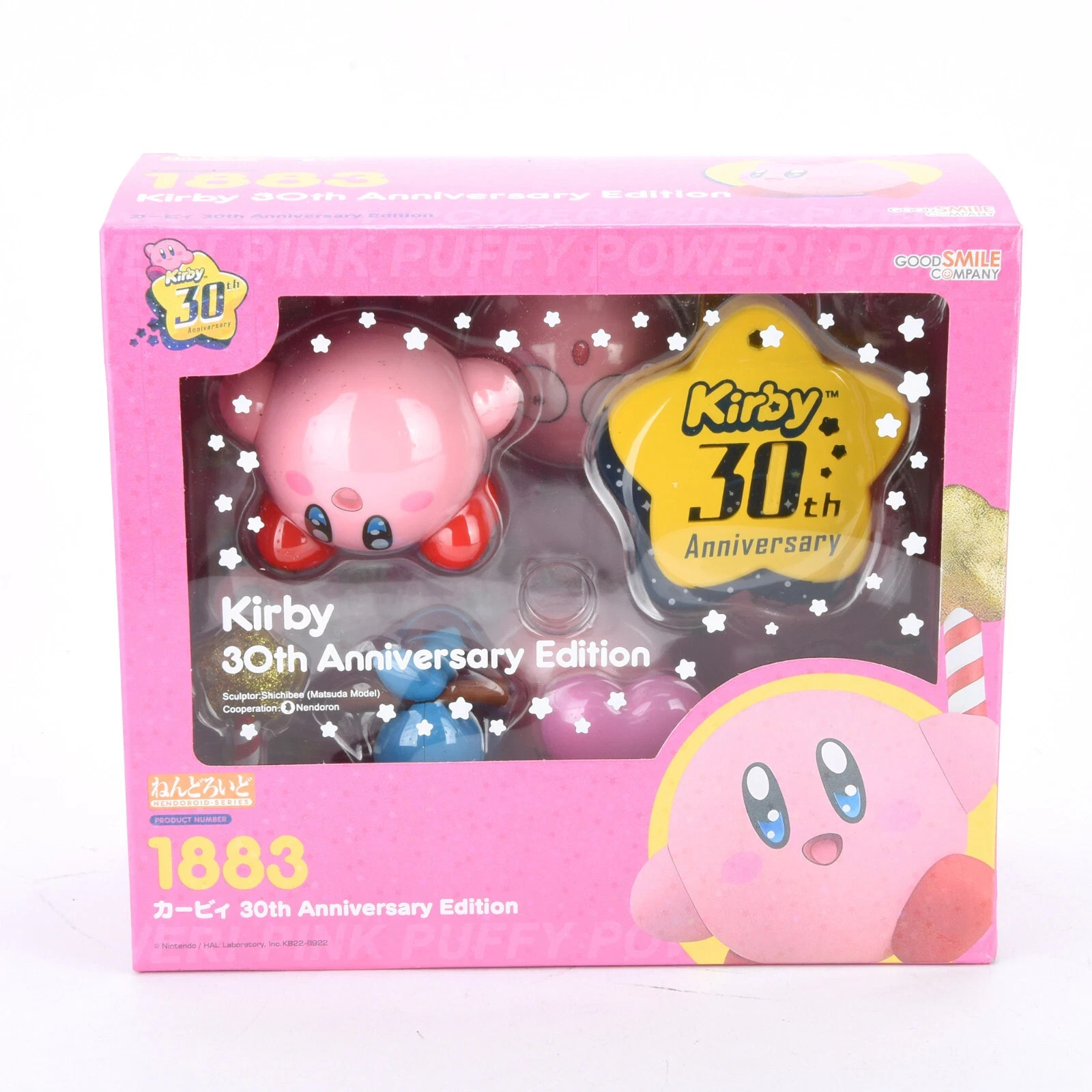 Kirby 30th Anniversary Action Figure Dolls Exchange Face Expression Toys FullSet