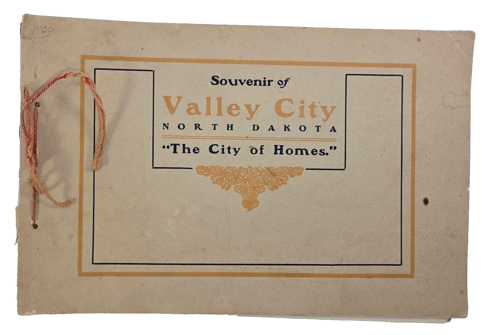 Antique 1906 Valley City North Dakota Souvenir Booklet Antique 1906 Valley City North Dakota Souvenir Booklet
