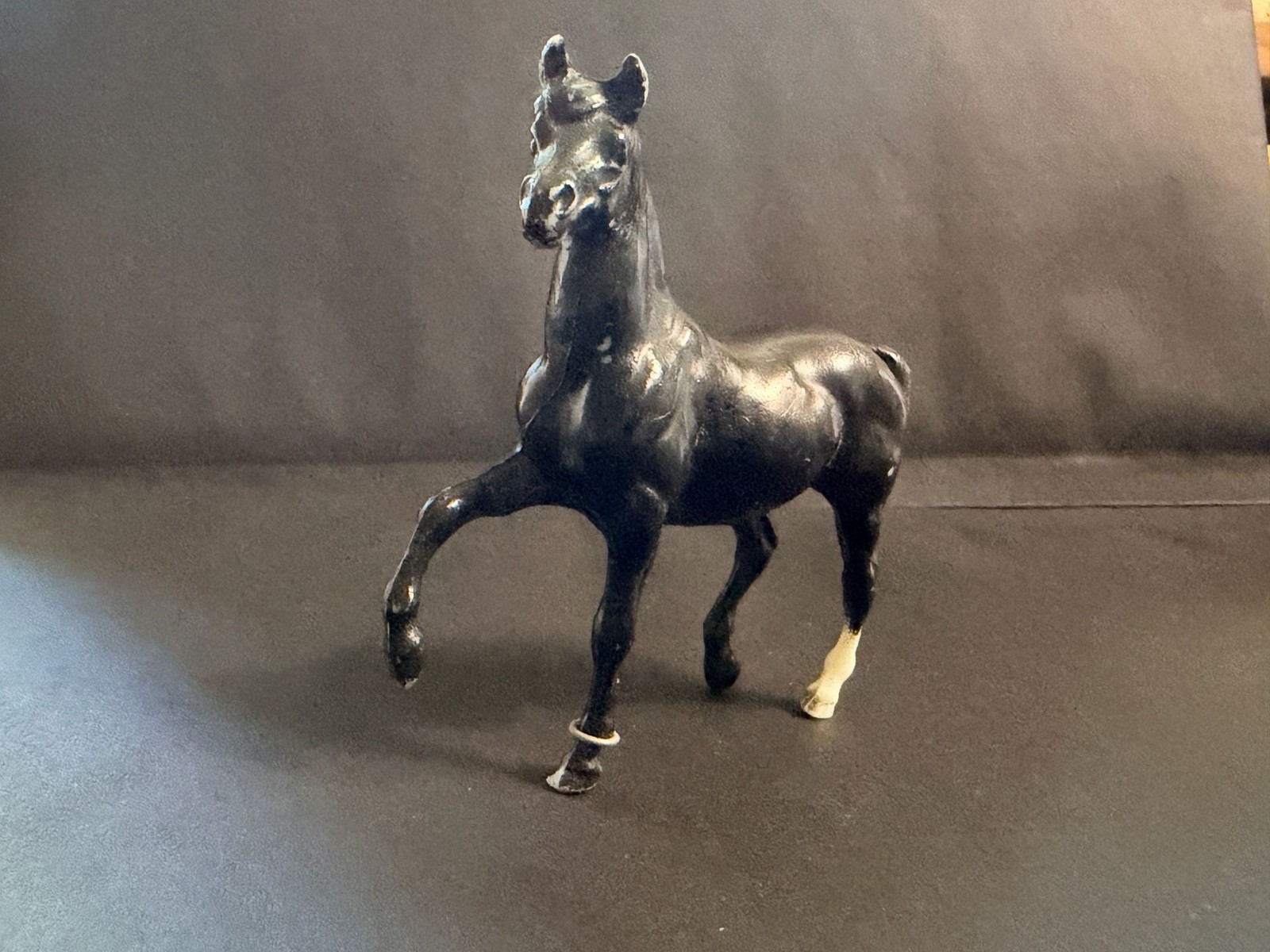 Breyer Molding Co. Vintage Black Horse Figurine 1976 Breyer Molding Co. Vintage Black Horse Figurine 1976