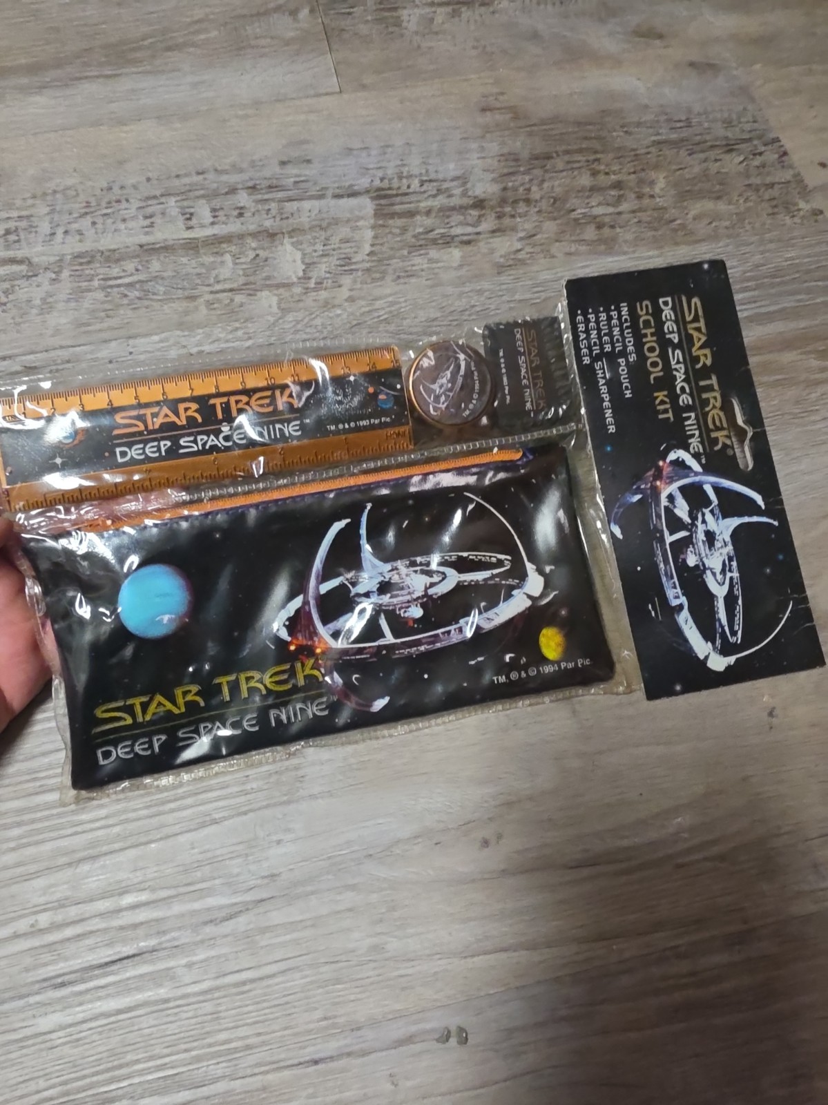 Vintage Deep Space Nine DS9 Star Trek School Kit 1993 BRAND NEW SEALED