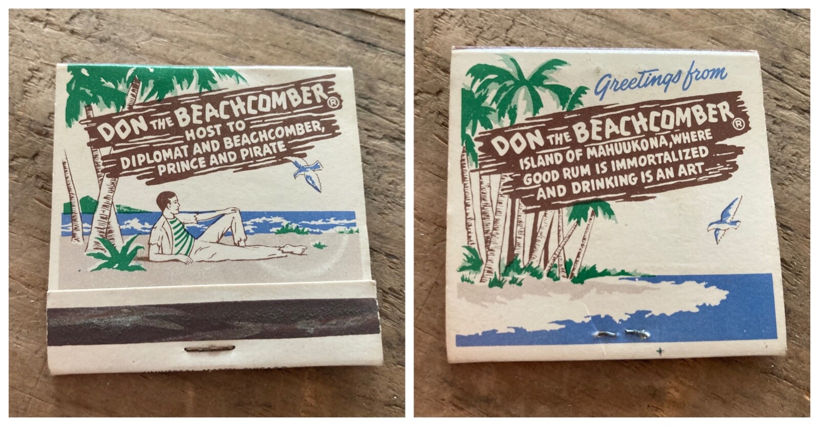 Vtg Matchbook DON JUAN the BEACHCOMBER Prince Pirate Rum Cantoz Chicago Tiki Bar Vtg Matchbook DON JUAN the BEACHCOMBER Prince Pirate Rum Cantoz Chicago Tiki Bar