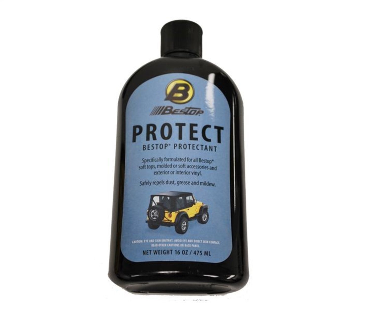 Bestop Protectant and Soft Top Cleaner for Jeep Vinyl and Plastic Surfaces
