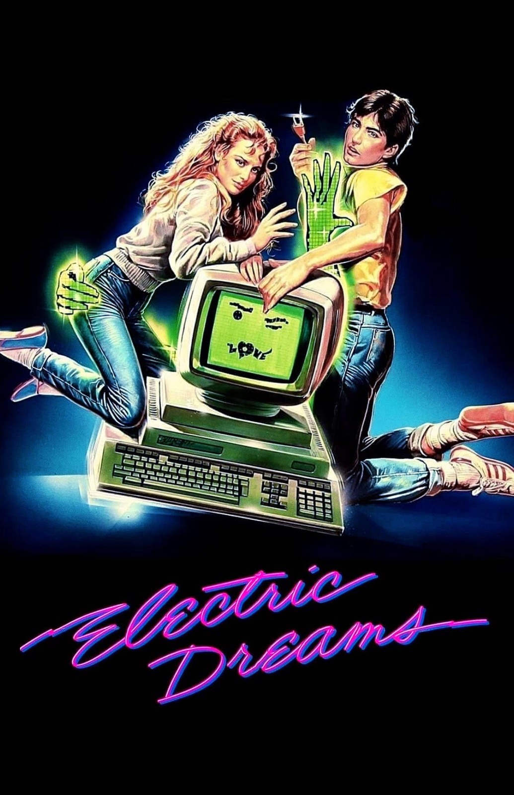 Electric Dreams 1984 Poster Print Wall Art Movie Decor