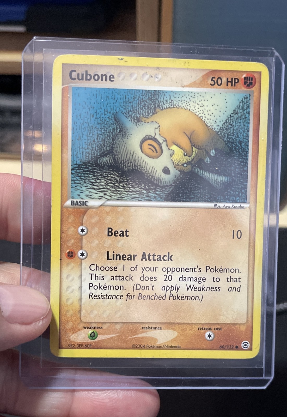 Cubone 60/112 EX FireRed & LeafGreen Regular
