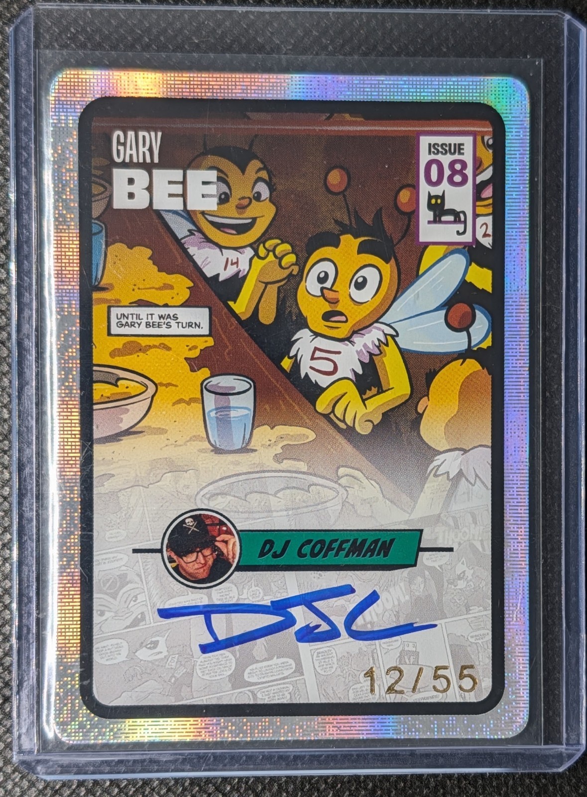 2026 VeeFriends Super Stickers DJ Coffman Auto Gary Bee Comic Issue 08 12/55 2026 VeeFriends Super Stickers DJ Coffman Auto Gary Bee Comic Issue 08 12/55