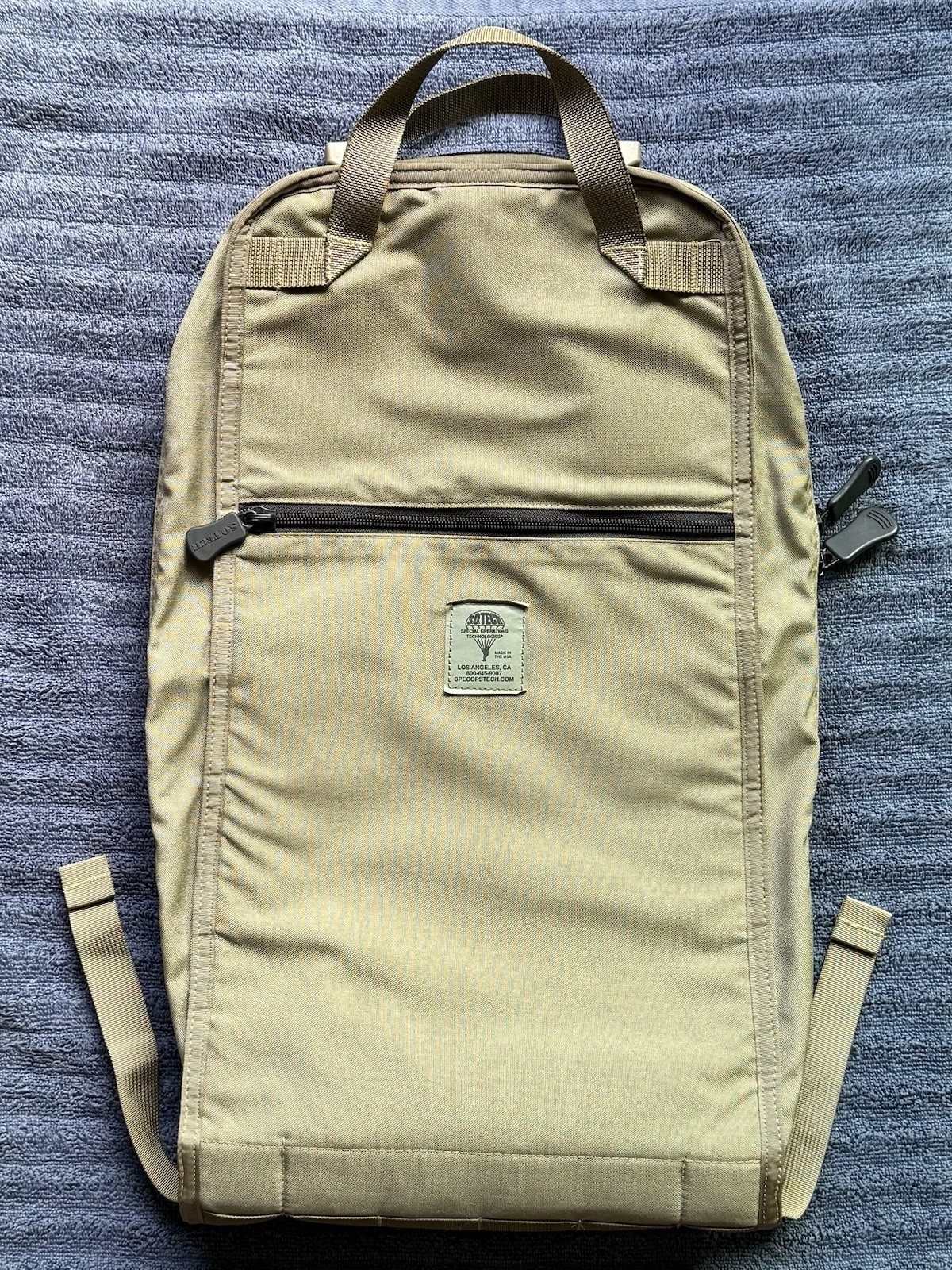S.O.Tech Tactical Mission Insert System, Medical Backpack Tan Modular Trauma Bag S.O.Tech Tactical Mission Insert System, Medical Backpack Tan Modular Trauma Bag
