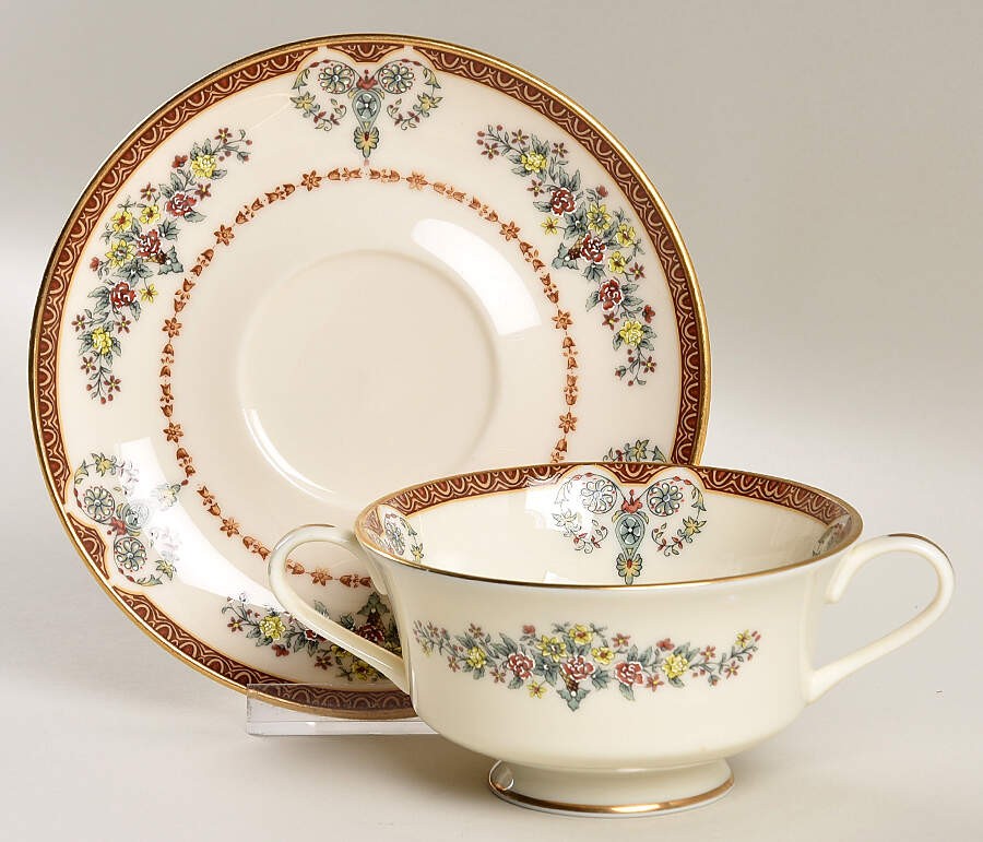 Gorham Grande Motif Cream Soup & Saucer 5932845