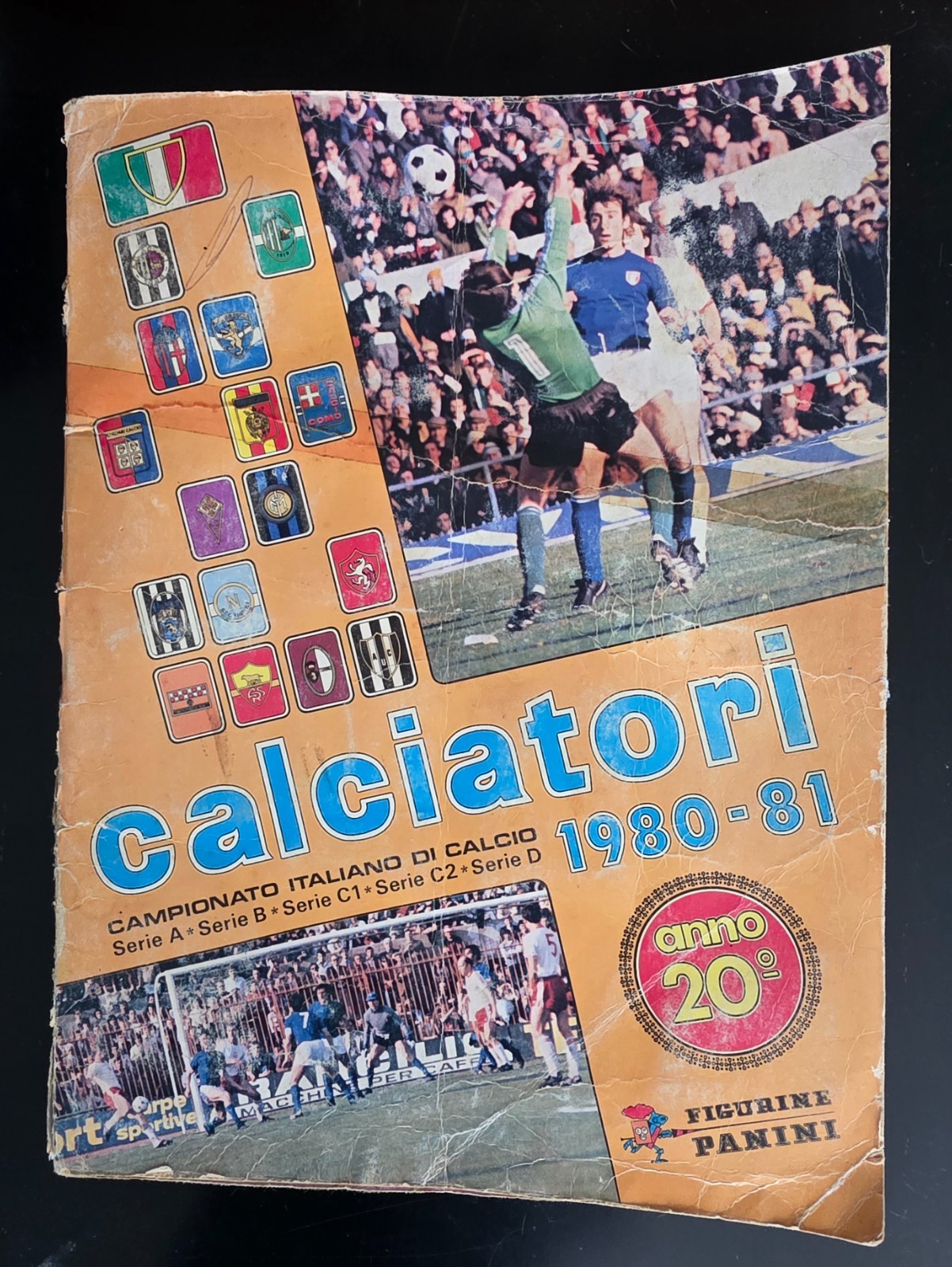 1980/81 Panini Footballers Figure Album Complete Original 1980/81 Panini Footballers Figure Album Complete Original