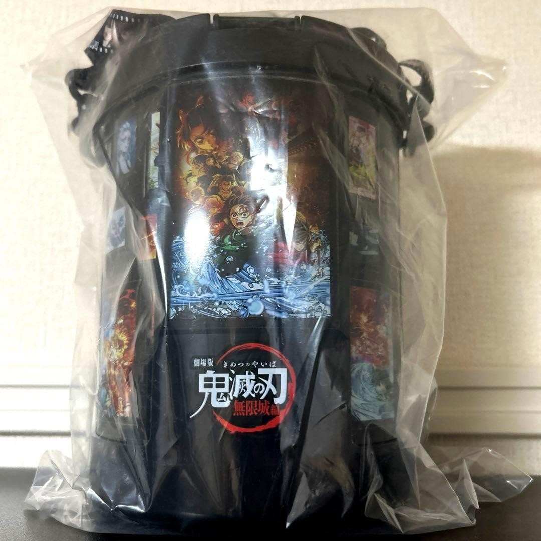 Demon Slayer the Movie Mugen Castle Chapter 1 Memorial Popcorn Box Bucket Japan